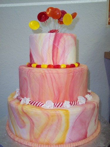 конфетный торт